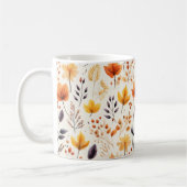 Sag es mit Herbstblättern 2 - Kaffeetasse (Links)