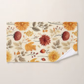 Sag es mit Herbstblättern - Badhandtuch Set (Handtuch)
