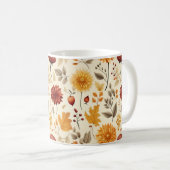 Sag es mit Herbstlaub - Kaffeetasse (VorderseiteRechts)