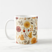 Sag es mit Herbstlaub - Kaffeetasse (Links)