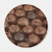 Sag es mit Schokolade! Magnet (Vorne)