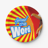 Sag es weiter pappteller (Vorderseite)