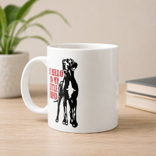 Sag Hallo zu meinem kleinen Freund Kaffeetasse