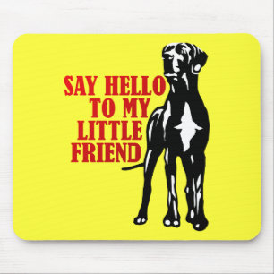 Sag Hallo zu meinem kleinen Freund Mousepad