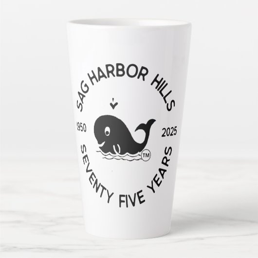 SAG HARBOR HILLS 75. LATTE TASSE (Vorderseite)