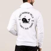 SAG HARBOR HILLS 75. ZIP FRONT HOODIE (Rückseite)