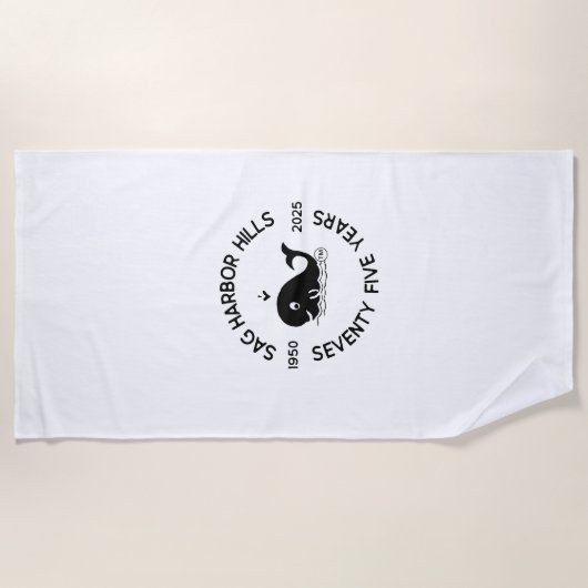 SAG HARBOR HILLS BEACH TOWEL STRANDTUCH (Vorderseite)