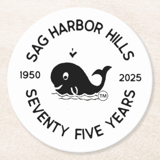 SAG HARBOR HILLS BEVERAGE COASTER RUNDER PAPPUNTERSETZER