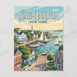 Sag Harbor, New York Postkarte
