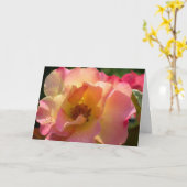 Sag, ich Liebe dich mit Rose Karte (Gelbe Blume)