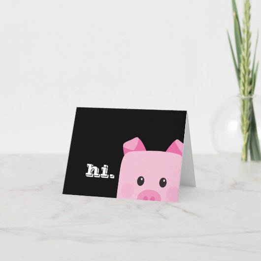 Sag ihm einfach nur karte (Vorderseite)