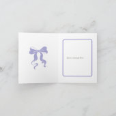 Sag Ja Lavendel + Gelbe Doodle-Hochzeitsantrag Karte (Innenseite)
