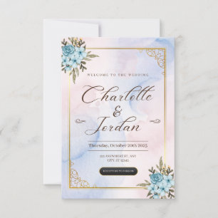 Sag 'Ja' zur perfekten Hochzeitseinladung Einladung