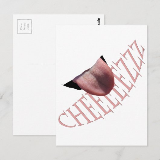 Sag Käse! Postkarte (Vorne/Hinten)