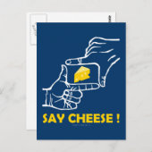 Sag Käse! Postkarte (Vorne/Hinten)