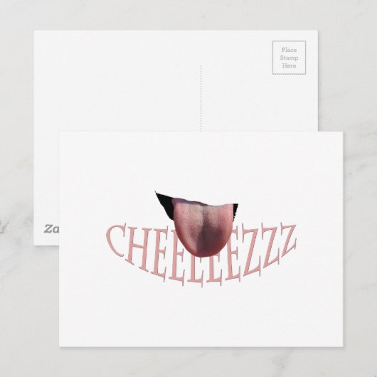 Sag Käse! Postkarte (Vorne/Hinten)