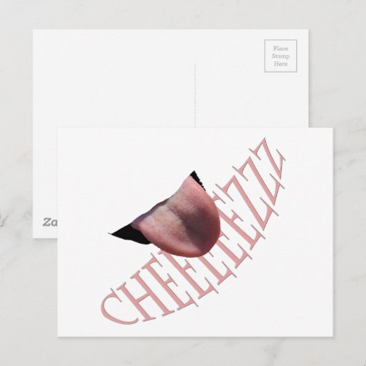 Sag Käse! Postkarte (Vorne/Hinten)