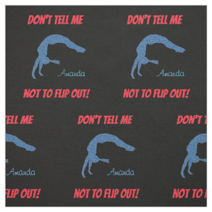 Sag mir nicht, dass ich nicht Gedreht werden soll! Stoff