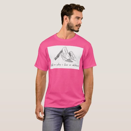 Sag mir, warum ich in Oklahoma aktiv lebe T-Shirt (Vorne ganz)