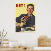 Sag 'Nein' zu Alkohol! Poster (Küche)