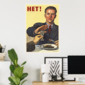 Sag 'Nein' zu Alkohol! Poster (Heimbüro)