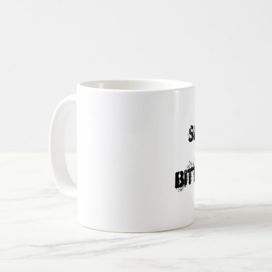 Sag "Nein" zu Bitterkaffee Kaffeetasse (Vorderseite Links)