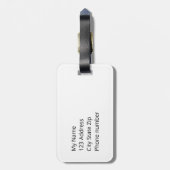 Sag nein zu Fur Gepäckanhänger (Rückseite vertikal)