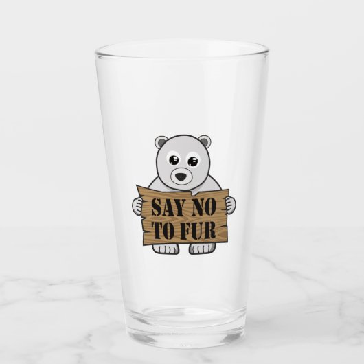 Sag nein zu Fur Glas (Vorderseite)