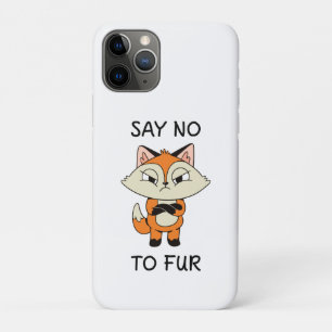 Sag nein zu Fur - Sad Fox Case-Mate iPhone Hülle