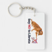 Sag NO zu Librela Schlüsselanhänger (Vorderseite)