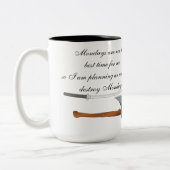 Sag NO zur Tasse am Montag (Links)