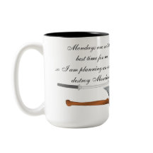 Sag NO zur Tasse am Montag