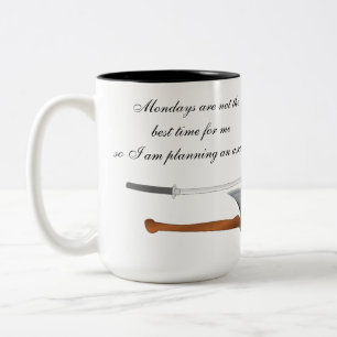 Sag NO zur Tasse am Montag