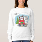 Sag Santa Sweatshirt (Vorderseite)