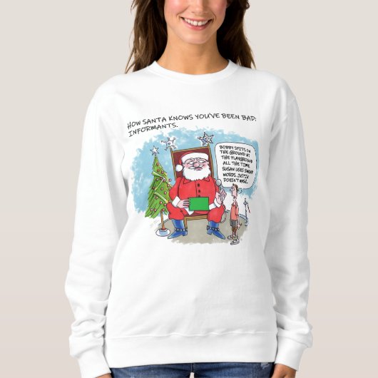 Sag Santa Sweatshirt (Vorderseite)