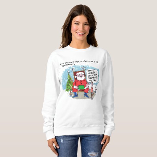 Sag Santa Sweatshirt (Vorne ganz)