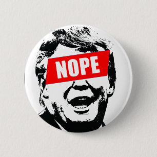 Sag Trump "Nope" Button