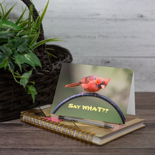 Sag was? Mitteilungskarte