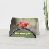 Sag was? Mitteilungskarte (Vorderseite)