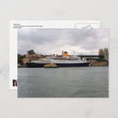 Saga-Rosen-Kreuzfahrt-Schiff Postkarte (Vorne/Hinten)