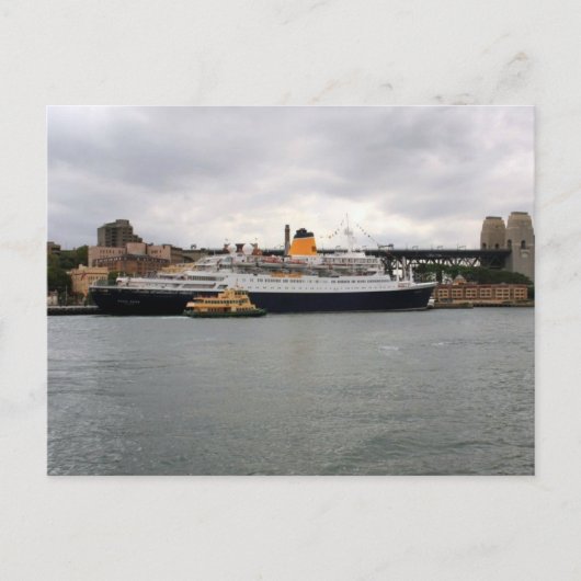 Saga-Rosen-Kreuzfahrt-Schiff Postkarte (Vorderseite)