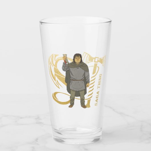 Saga Thing und Egil Glass Glas (Vorderseite)