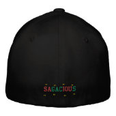 SAGACIOUS BESTICKTE BASEBALLKAPPE (Rückseite)