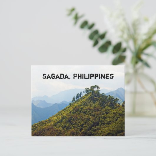 Sagada Postcard Postkarte (Stehend Vorderseite)