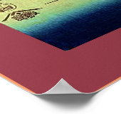 Sagami River ~ Vintag Japanisch Poster (Ecke)