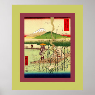 Sagami River ~ Vintag Japanisch Poster