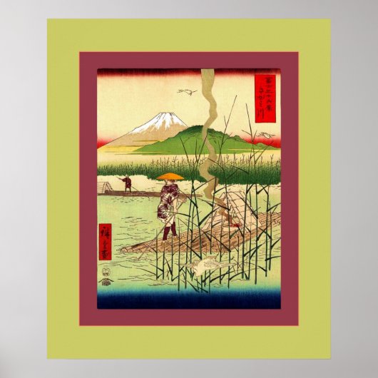 Sagami River ~ Vintag Japanisch Poster (Vorne)