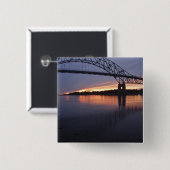 Sagamor Brücke über den Cape Cod Kanal, 2 Button (Vorne & Hinten)