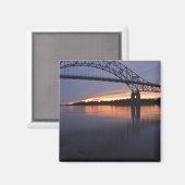 Sagamor Brücke über den Cape Cod Kanal, 2 Magnet (Vorderseite/Rückseite)