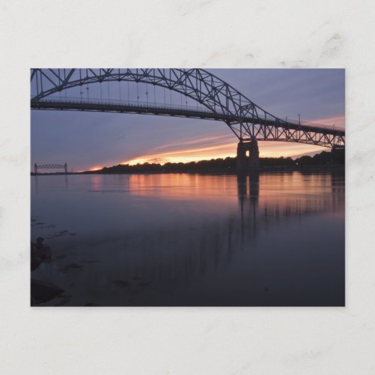 Sagamor Brücke über den Cape Cod Kanal, 2 Postkarte (Vorderseite)